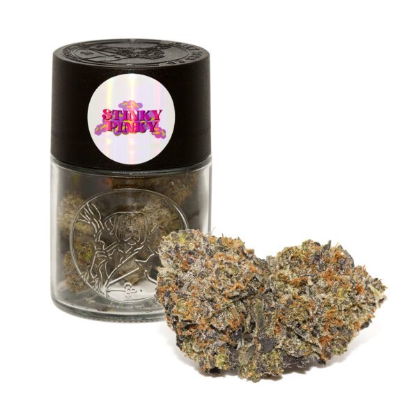 Walts Herb Co - Stinky Pinky 7g jar Indica THC:30% CBD:1%