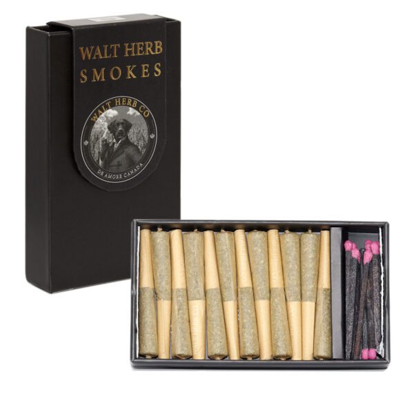 Walt Herb Co. - Regulars (Godfather OG) Pre Rolls 7.2g Indica THC:31% CBD:1%