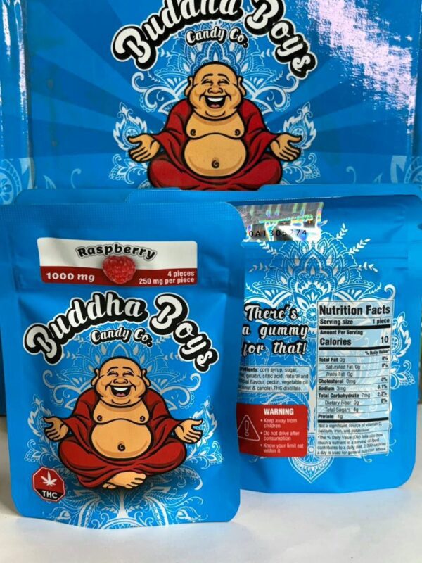 Buddha Boys Candy Co. 1000mg THC Gummies **Various flavours available**