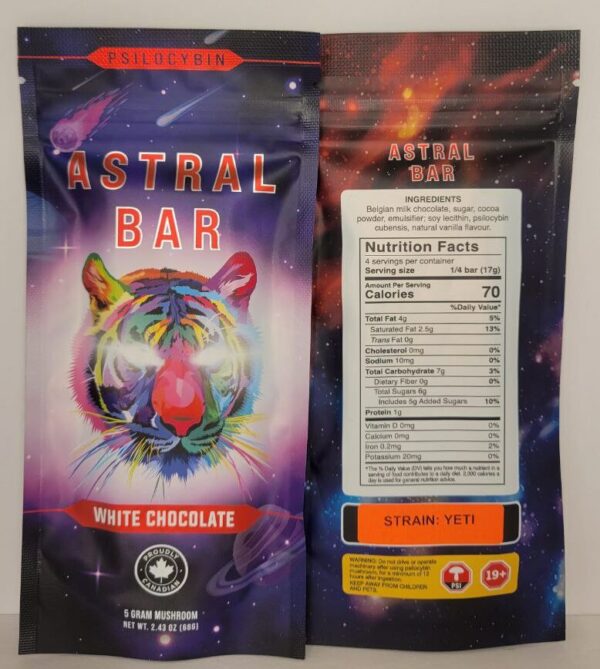 **ON SALE** Astral Bars - 5g Psilocybin