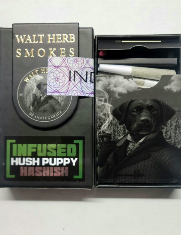 Walt Herb Smokes - Infused Pre Roll- Hash Puppy 12 x 0.6g joints = 7.2grams