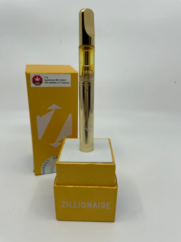 Zillionaire Vape Pens - 1000mg THC (Various strains available)