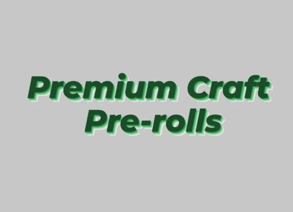 Premium Craft Pre-Rolls 1 grams (Various strains available)